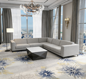 Tapis Axminster sur mesure de style moderne pour salle de banquet d'hôtel - Product Image 2