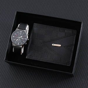 Classic <strong>Geneva</strong> Men's Versatile Fashion <strong>Watch</strong> Hot Sale Business Two-Eye Wristwatch <strong>Set</strong> Alloy Bracelet 30mm Quartz <strong>Watches</strong> <strong>Set</strong> - Product Image 5