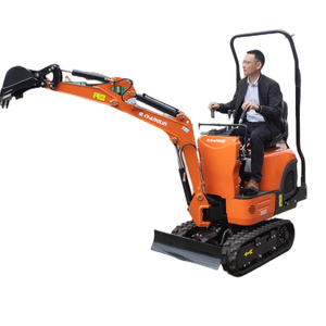 Livraison gratuite, mini-excavatrice hydraulique de 800 kg, 1 tonne, EPA Euro 5, petite mini-pelle agricole avec commande par joystick - Product Image 2