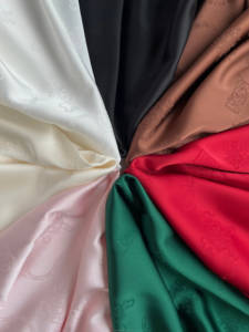 Kain Jacquard Poliester Berwarna Filamen Berkualitas Tinggi 96% Poliester 4% Spandex Heritage Vessels # 1399 - Product Image 5