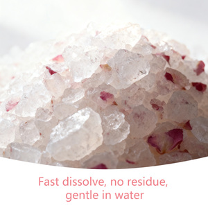 أملاح استحمام عضوية بالبتلات للبيع بالجملة، تنظيف الجسم والاسترخاء، أملاح استحمام طبيعية من جبال الهيمالايا - Product Image 5