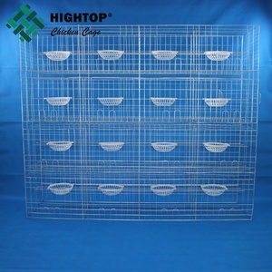 Gabbia di piccione in metallo zincato allevamento con accessori piccione per la vendita - Product Image 2