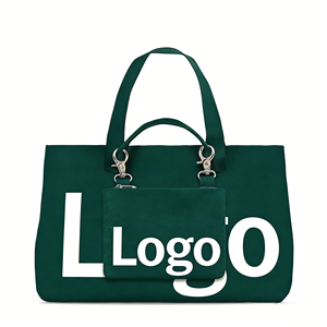 Set di <span class=keywords><strong>Borse</strong></span> a Tracolla in Maglia Jacquard per <span class=keywords><strong>Donna</strong></span>, Grande Capacità, con Logo Personalizzato e Mini Borsa a Tracolla Rimovibile - Product Image 3