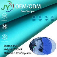 Tela Softshell 3 en 1 con Revestimiento de TPU, 155GSM, 100% Poliéster Tejido, Impermeable, Transpirable y Resistente al Viento para Chaquetas de Exterior, Venta al Por Mayor