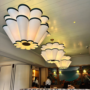 Vintage Style Chandelier 50CM 60CM 80CM Six-Head Suspended <b>Lighting</b> For Living Room Bedroom Study <b>Dining</b> Room - Product Image 5