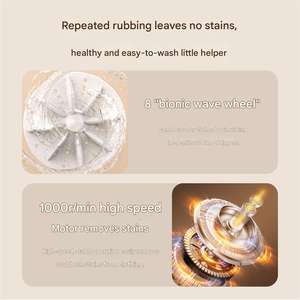 ODM OEM Haushalts geräte Hotel Wäscherei Haushalt Automatische Mini tragbare USB-Waschmaschine - Product Image 5