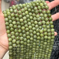 Großhandel Naturstein Runde Lose Perlen Strang Kristall Quarz Opal Achat Roter Aventurin Jade Jaspis Edelsteinperlen Stränge