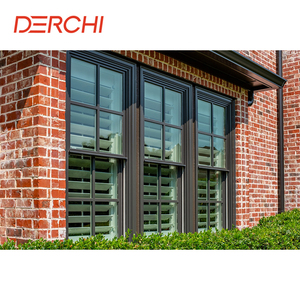 Moderna doppia finestra con basso <span class=keywords><strong>E</strong></span> residenziale verticale doppio vetro per la nuova costruzione NFRC certificata per i bagni - Product Image 4