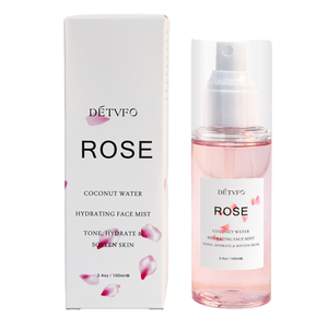 Marque Blanche Rosas Tonique Facial en Spray Brume Hydratante Personnalisée Bouteille <span class=keywords><strong>de</strong></span> Soins <span class=keywords><strong>de</strong></span> la Peau <span class=keywords><strong>Rose</strong></span> <span class=keywords><strong>de</strong></span> <span class=keywords><strong>Damas</strong></span> <span class=keywords><strong>Eau</strong></span> Florale Pure <span class=keywords><strong>Bio</strong></span> - Product Image 1