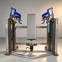Máquina de Press de Hombros MTS de Hammer Strength para Gimnasio Comercial, Equipo de Fitness para Fisicoculturismo y Ejercicio de Hombros