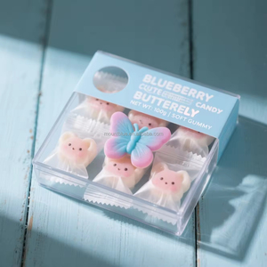 Runde Frucht Tierform Knusprige süße Marshmallow süße Lutscher Gummibärchen Gummis, Süßigkeiten, Marshmallows - Product Image 4