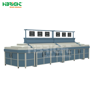 Expositor de Acero Inoxidable Ecológico para Vegetales con Soporte para Etiquetas de Precio - Product Image 2