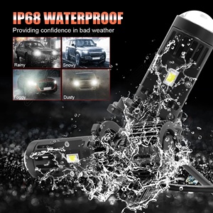 H4 <span class=keywords><strong>LED</strong></span> Y10 Pro siêu sáng mini chiếu ống kính Laser <span class=keywords><strong>LED</strong></span> 60 Wát ô tô bóng đèn chuyển đổi <span class=keywords><strong>Kit</strong></span> HI/lo chùm H7 <span class=keywords><strong>Led</strong></span> Đèn Pha bóng đèn - Product Image 5