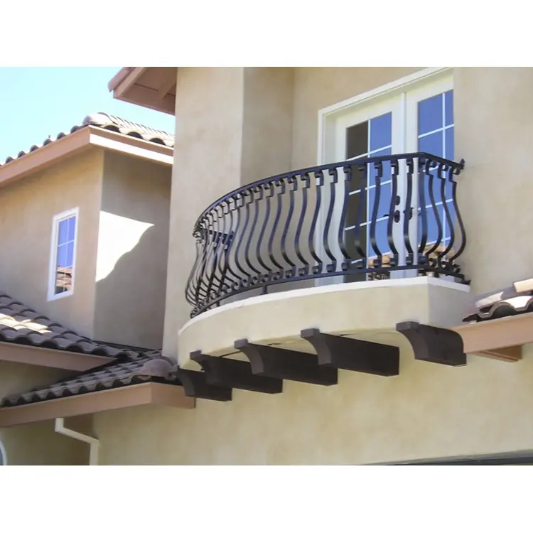 Outdoor Wrought Iron Railings For Balcony