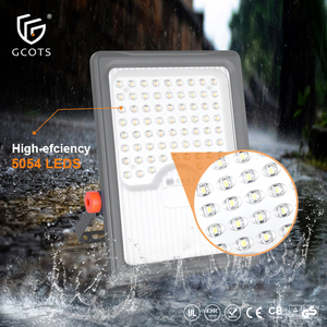 100W 200W 300W 400W Solar LED <b>Flood</b> <b>Light</b> Residential ABS Body Battery 1820lm IP65 Waterproof Dimmable - Product Image 1