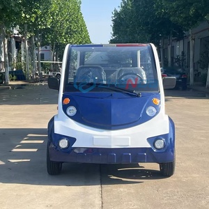 Véhicule de patrouille électrique pour stations balnéaires et communautés avec sièges à double rangée et capacité de charge élevée - Product Image 5