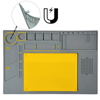 Tapis de réparation magnétique résistant à la chaleur pour la réparation de téléphones portables, tapis de réparation personnalisé pour la réparation de téléphones