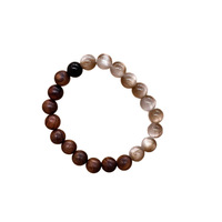 Bestverkochte Green Mountain natuurlijke zwarte palissander kattenoog kralenarmband etnisch unisex cadeau origineel ontwerp Xiaohongshu