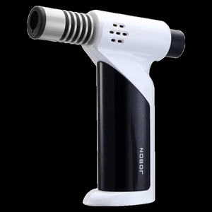 Encendedor de Gas para cigarros con logotipo personalizado de alta calidad, llama eléctrica, antorcha de butano, caja fuerte de plástico y Metal desechable para viajes de Camping - Product Image 3