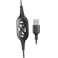 MHP-783-U2 filaire USB casque de jeu réglable avec Microphone musique écouteurs pour ordinateur portable PC Skype bureau