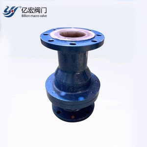 Válvula de Retención Yihong Dh77x-16q de Hierro Dúctil Resistente a la Corrosión para Medios Químicos, Tipo Recto - Product Image 3
