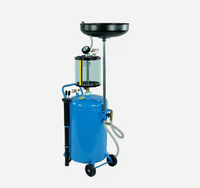Changeur d'Huile 80L Extracteur d'Huile Pneumatique pour Moteur Automobile Récupérateur Vidange