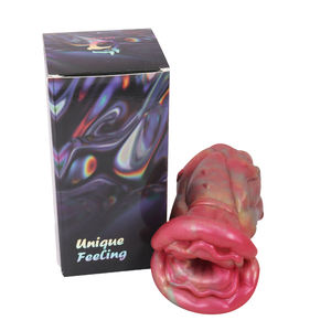 FAAK Geeba G6131 giocattoli del sesso di vendita caldi per gli uomini con una sensazione realistica con un aspetto colorato misterioso in un colore misto mignolo - Product Image 4