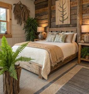 AJJ-M446 Ensemble de meubles de chambre d'hôtel, style Ukiyo-e, pour maison d'hôtes, hôtel, auberge de villégiature, fabriqué en usine - Product Image 1