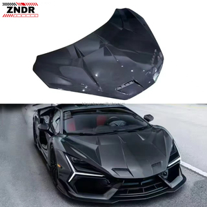 ฝากระโปรงคาร์บอนไฟเบอร์สำหรับ Lamborghini Revuelto 1016 ฝาครอบเครื่องยนต์ด้านหน้าคาร์บอนไฟเบอร์แบบแห้ง Revuelto ฝากระโปรงคาร์บอนไฟเบอร์คุณภาพสูง - Product Image 1