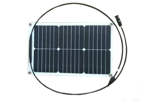 Panneau solaire semi-flexible ETFE 12V 20W 30W 50W 100W 160W à cellules Sunpower IBC 20W 19.8V haute efficacité, pliable, du fabricant Soft - Product Image 4