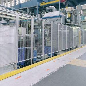 Aluminum Profile Fences Custom Made For Workshop Factory Safety Protection Anodized 6000 Series Alloy Welded Assembly Line - Product Image 1