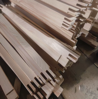 Mortaise plate en bois de pin avec punaises, bandes de cadre intérieur de peinture à l'huile,
