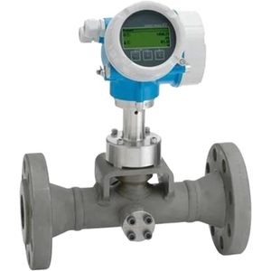Medidor de Flujo Vortex E+H 72F40-SK0AA12AB4AW de Acero Inoxidable para Medición de Fluidos con Conexión de Brida - Product Image 1