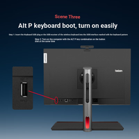 Computadora de Escritorio Todo en Uno Lenovo ThinkCentre M90a Gen6, Pantalla Táctil de 23.8 Pulgadas, Ultra3-205, 8GB/16GB/32GB RAM, 512GB/1TB/2TB SSD