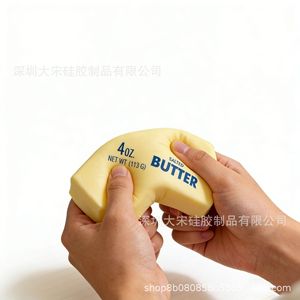 Juguete Antiestrés de Mantequilla Blanda de 4oz, Juguete Sensorial de Escritorio de Rebote Lento - Product Image 4