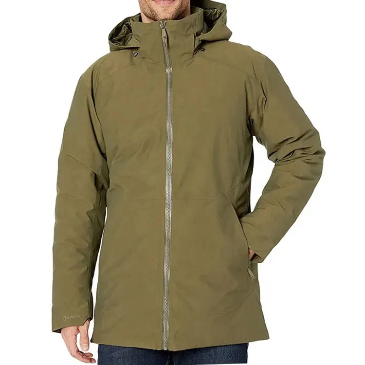 제조 스트리트웨어 고품질 나일론 재킷 남성 겨울 로고 지퍼 업 맞춤형 윈드 브레이커 재킷