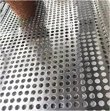 Fafactory China Decorative Metal Perforated Screen Sheet Panel Perforated Aluminum Fence Panel For Window And Door