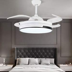 Gran oferta, aplicación de control remoto, sala de estar interior inteligente, moderno ventilador de techo de 42 44 pulgadas con luz - Product Image 3