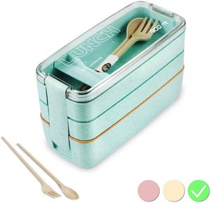 3-in-1 900ML Japanese <strong>Bento</strong> <strong>Box</strong> for Adults Cute Style Microwaveable Meal Prep Container Triple-Tier BPA Free Eco-Friendly - Product Image 6