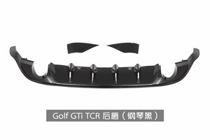 Nouveau diffuseur arrière noir avec feux, kit carrosserie arrière, modification <span class=keywords><strong>TCR</strong></span> RGTI pour Volkswagen Golf Mk7/<span class=keywords><strong>7</strong></span>.5 2018-2020 - Product Image 5