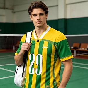 Uniforme de Fútbol Personalizado al por Mayor, Uniforme de Fútbol Sublimado de Alto Rendimiento, Logotipo Personalizado, Número, Nombre del Equipo, Transpirable, de Secado Rápido - Product Image 2