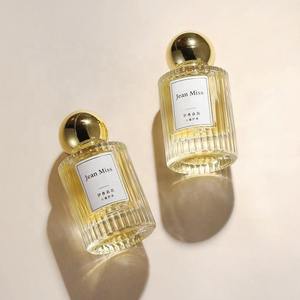 30ml 50ml Cylinder Shape Striped Glass Classical Fragrance Parfum <strong>Spray</strong> <strong>Empty</strong> Perfumes Packaging <strong>Bottles</strong> - Product Image 2