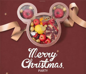 Custom logo Mickey Mouse Shaped <b>Luxury</b> <b>Chocolate</b> Paper Cylinder Package Roses Flower Gift <b>Box</b> Packaging with Pvc Window - Product Image 5