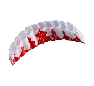 Cerfs-volants à double ligne de 2 m avec des couleurs rouge et blanche et un design de flamme Cerfs-volants puissants - Product Image 1