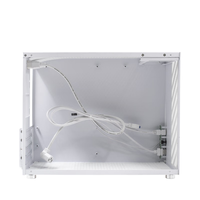 Panneau latéral en verre Boîtier pour ordinateur de jeu Micro ATX Mini ITX MATX Boîtier pour ordinateur portable élégant et compact