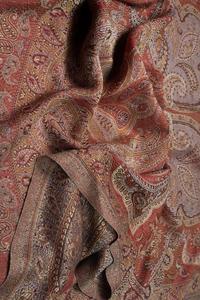 Estola VIC Cachemira Seda Modal Jamawar-Patrón de tejido tradicional Envoltura suave lujosa 70x200cm - Product Image 5