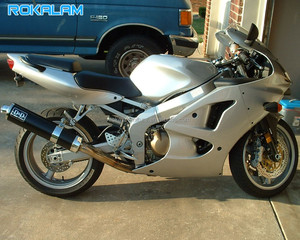 Carenados Plateados para Kawasaki <span class=keywords><strong>Ninja</strong></span> ZX6R 2000 2001 <span class=keywords><strong>2002</strong></span>, Carrocería ZX-6R 00 01 02 ZX636 <span class=keywords><strong>636</strong></span>, Carenado Deportivo de Repuesto - Product Image 1