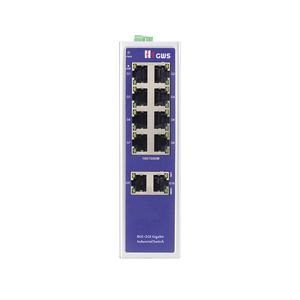 HZGWS Unmanaged 10 Port Gigabit Fast Industrial <b>Ethernet</b> <b>Switch</b> 20Gbps GWS-IPS3108 - Product Image 3