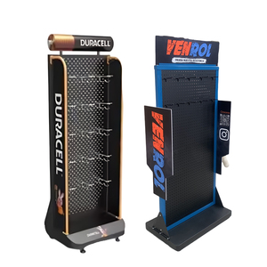 أرضيات سلكية شبكة عرض رف شبكي خطاف معلق شبكة حامل أرضي متجر التجزئة رفوف عرض معدنية حامل عرض المنتج - Product Image 6