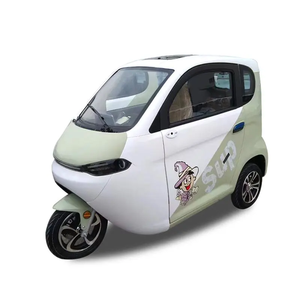 Tricycle électrique à trois roues pour personnes âgées, <span class=keywords><strong>taxi</strong></span>, scooter à cabine fermée, 2200W, <span class=keywords><strong>2</strong></span> passagers, certifié CEE COC pour adultes - Product Image 2